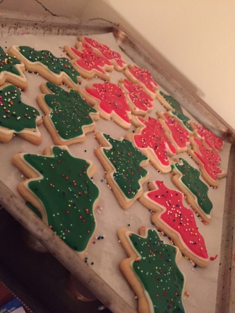 This year's sugar cookies.